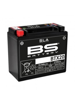 Batterie BS BATTERY BTX20 SLA sans entretien...